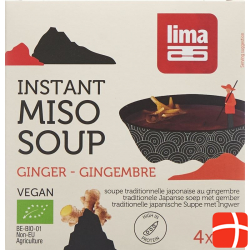 Lima Suppe Miso Instant Ingwer 4x 15g