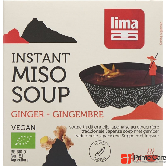 Lima Suppe Miso Instant Ingwer 4x 15g buy online