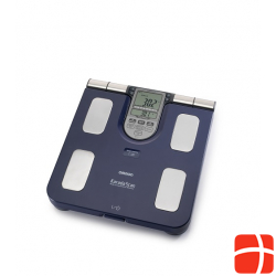 Omron Bf511 Body Fat Monitor with Scale Blue