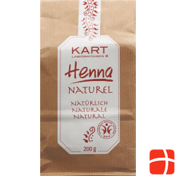 Kart Henna Pulver Natürlich Bdih Sachet 200g