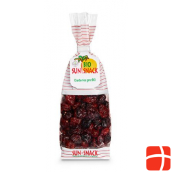 Sun Snack Cranberries Ganz Bio Beutel 200g