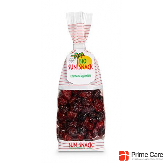 Sun Snack Cranberries Ganz Bio Beutel 200g buy online