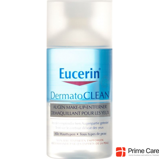 Eucerin Dermatoclean 2 phase eye make-up remover 125ml buy online