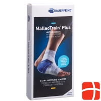 MalleoTrain Plus Aktivbandage Sprunggelenk Grösse 1 Links Titan