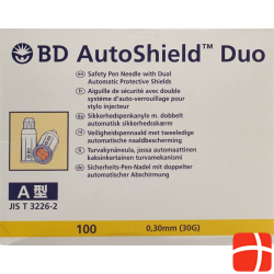 BD Autoshield Tm Duo Sicher-pen-nadel 5mm 100 Stück