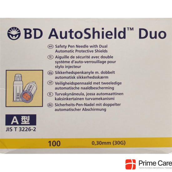 BD Autoshield Tm Duo Sicher-pen-nadel 5mm 100 Stück buy online