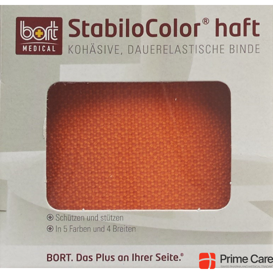 Bort Stabilo Color Bandage 6cmx5m Cohesive Orange buy online