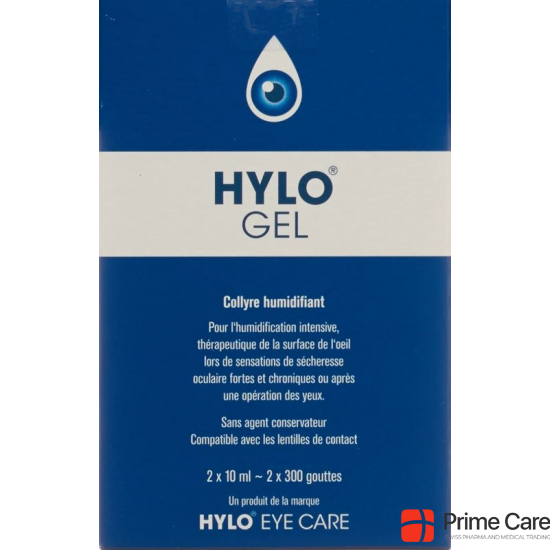 Hylo Gel Augentropfen 2x 10ml buy online