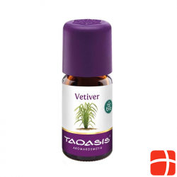 Taoasis Vetiver Bourbon Ätherisches Öl Bio 5ml