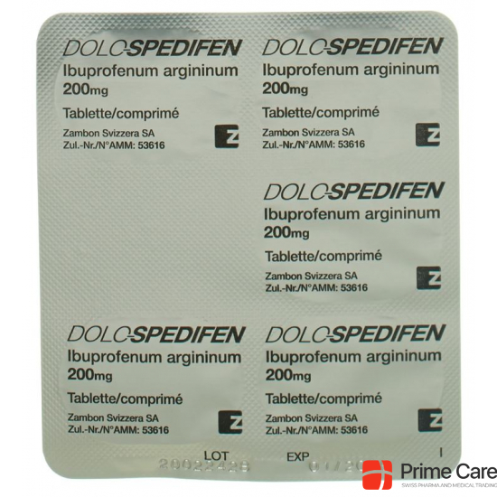 Dolo Spedifen 200mg 20 Tabletten buy online