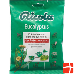 Ricola Eucalyptus Kräuterbonbons ohne Zucker 125g