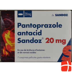 Pantoprazol Antacid Sandoz Filmtabletten 20mg 7 Stück
