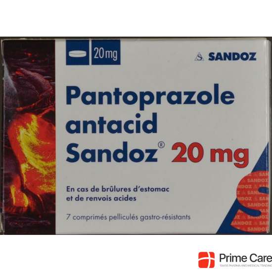 Pantoprazol Antacid Sandoz Filmtabletten 20mg 7 Stück buy online