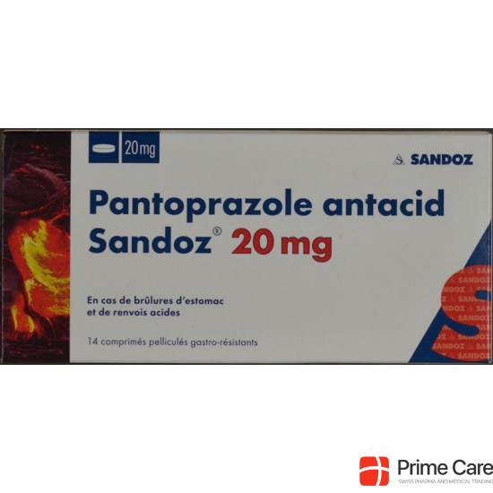Pantoprazol Antacid Sandoz Filmtabletten 20mg 14 Stück buy online