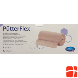 Puetter Flex Binde 8cmx5m 10 Stück