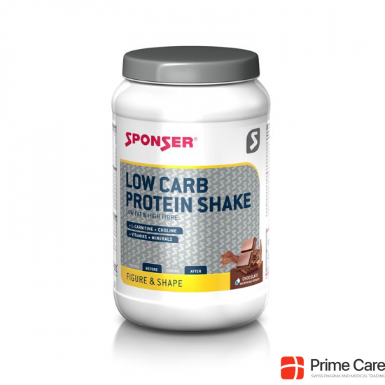 Sponser Low Carb Protein Shake Chocolate Dose 550g buy online