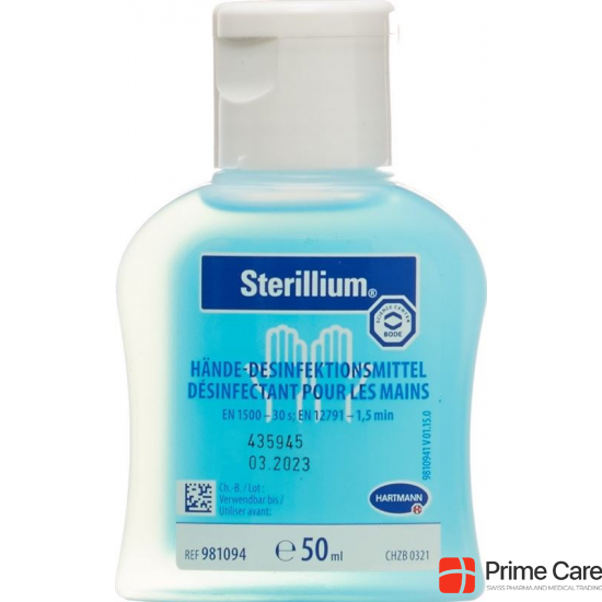 Sterilllium Hände-Desinfektionsmittel Flasche 50ml buy online