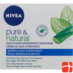 Nivea Visage Pure & Natural Feuchtigkeitsspendende Tagescreme 50ml