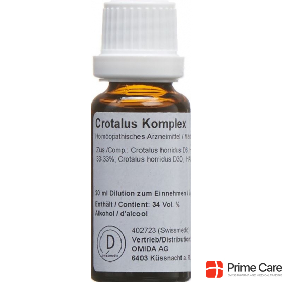 Omida Crotalus Komplex 20ml buy online