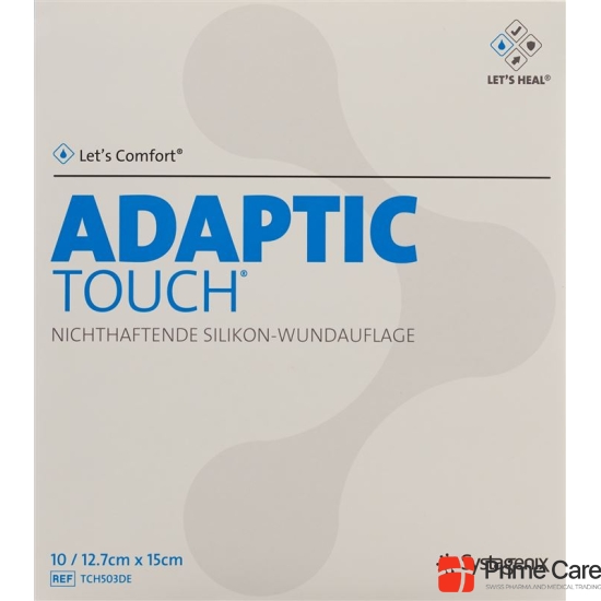 Let’s Comfort Adaptic Touch Silikon-Wundauflage 12.7cmx15cm 10 Stück buy online