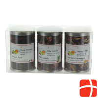 Herboristeria set of 3 tea tins fruit tea