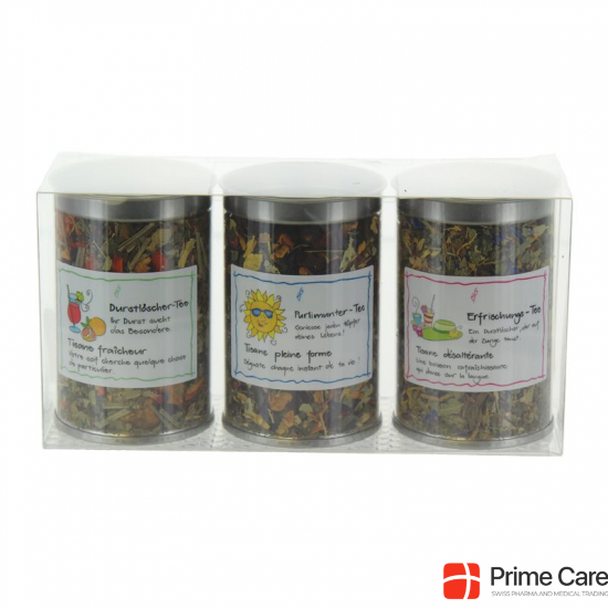 Herboristeria Set of 3 Tea Tins Pleasure Tea buy online