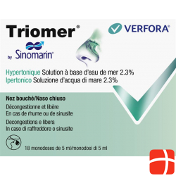 Triomer Lösung Sinomarin Hyperton 18 Monodosis 5ml