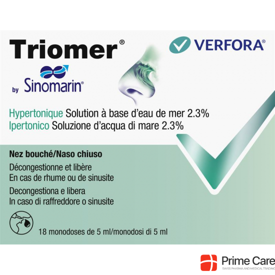 Triomer Lösung Sinomarin Hyperton 18 Monodosis 5ml buy online