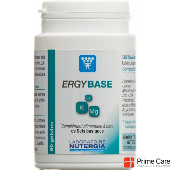 Nutergia Ergybase Gelules 60 Stück buy online