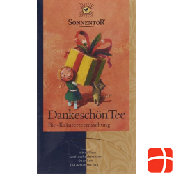 Sonnentor Dankeschoen Tee Doppelkammer 18x 1.5g