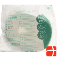 Askina Brauncel Zellstofftupfer 500 Stück