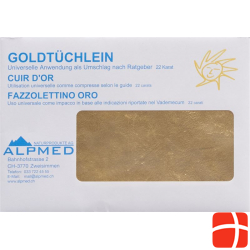 Alpmed gold handkerchief