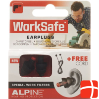 Alpine Worksafe earplugs 1 pair