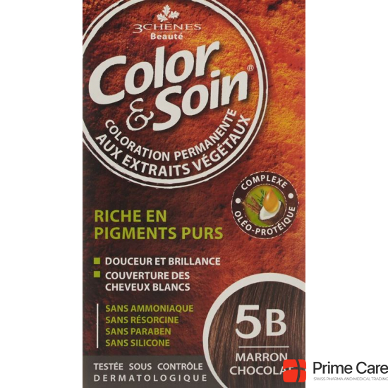 Color Et Soin Coloration Marron Chocolat 5b 135ml buy online