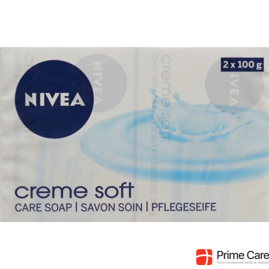Nivea Cremeseife Creme Soft Duo 2x 100g buy online