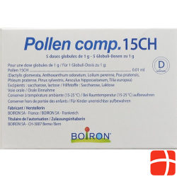 Boiron Pollen Comp. Globuli Ch 15 5x 1 Dos