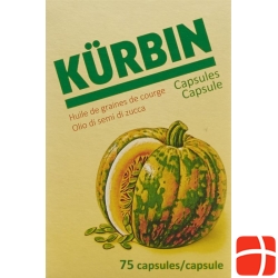 Kuerbin Cucurbita Kürbiskernöl Kapseln 75 Stück