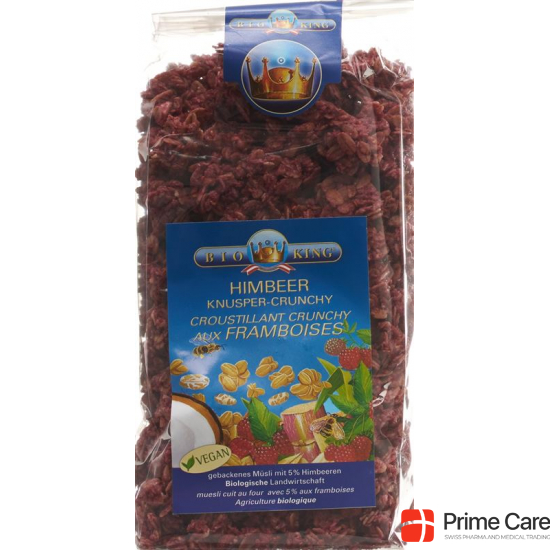 Bio King Himbeer Knusper-Crunchy 375g buy online