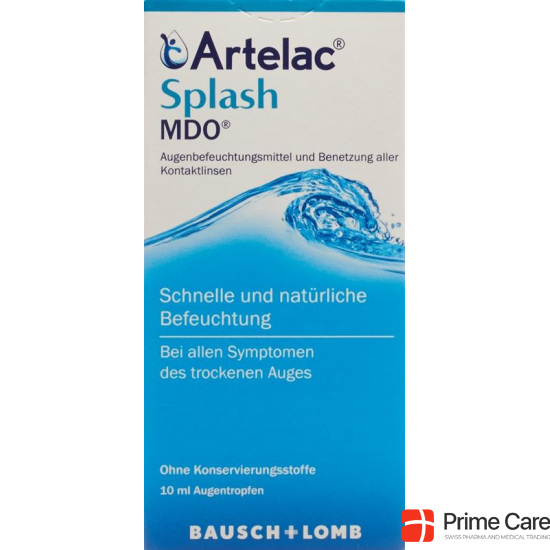 Artelac Splash Mdo Augentropfen 10ml buy online