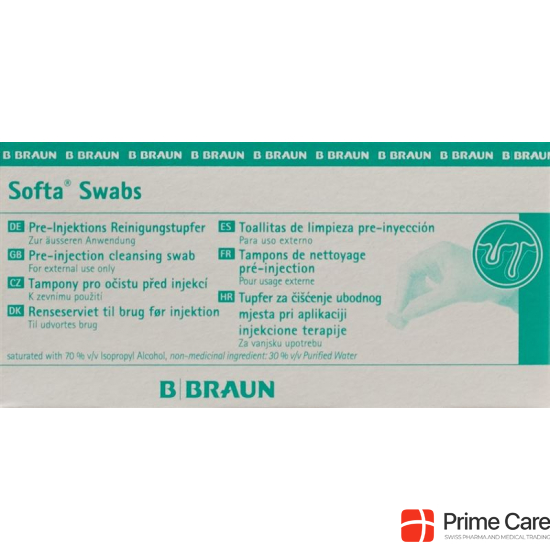 Softa Swabs Alkoholtupfer 100 Stück buy online