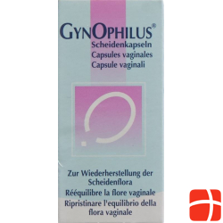 Gynophilus Vaginalkapseln Probiot F Vaginalflora 14 Stück
