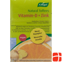 Natural Energy Toffees Ingwer-Orange 115g