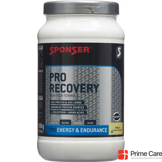 Sponser 50/36 Pro Recovery Drink Vanille Dose 900g buy online