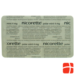 Nicorette Polar Mint Kaudepots 4mg 105 Stück