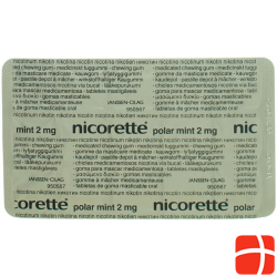 Nicorette Polar Mint Kaudepots 2mg 30 Stück