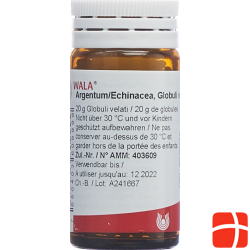 Wala Argentum/echinacea Globuli 20g