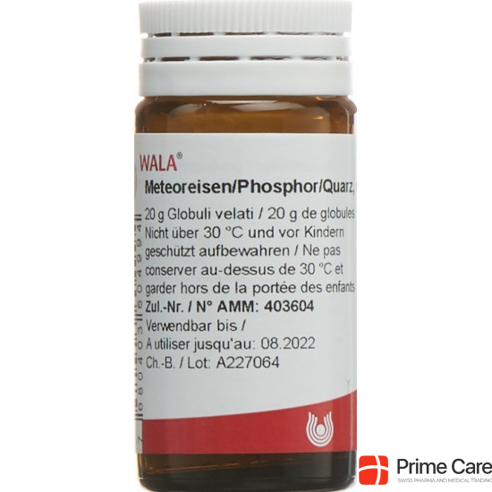 Wala Meteoreisen/phosphor/quarz Globuli 20g buy online