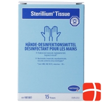 Sterillium Tissue hand disinfectant 15 pieces