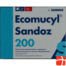 Ecomucyl Sandoz Granulat 200mg Beutel 30 Stück