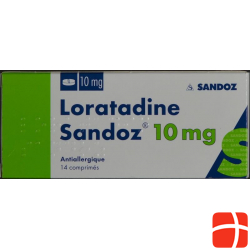 Loratadin Sandoz Tabletten 10mg 14 Stück